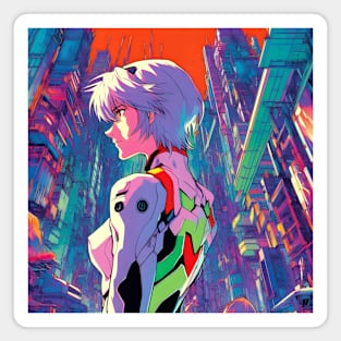 Anime Wonderland: Whimsical Art Prints Featuring Manga-Inspired Designs for Otaku Bliss! Magnet